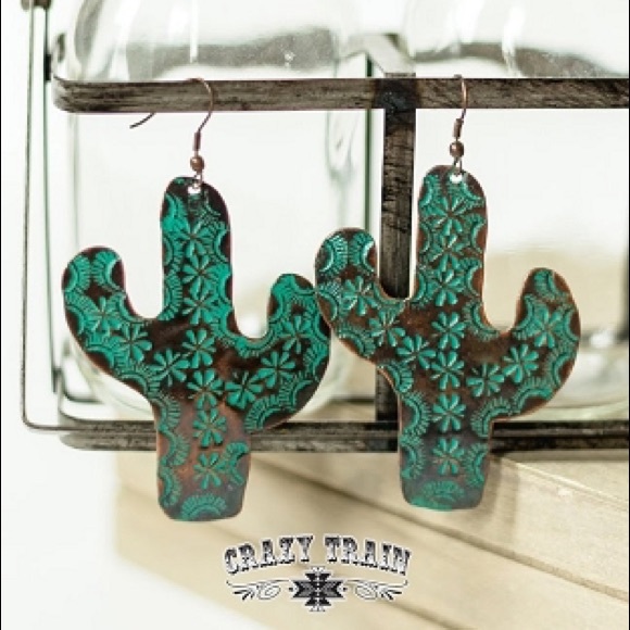 Crazy Train Jewelry - Crazy Cactus earrings